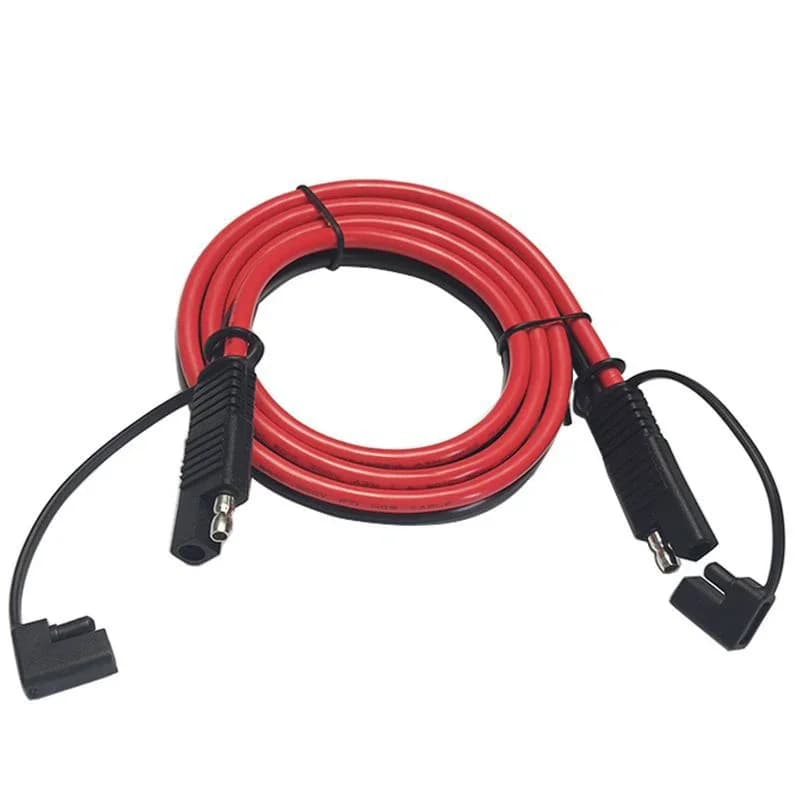 95CM 10AWG SAE a SAE 2 Pin Tappo cavo di prolunga automobilistico di alimentazione a disconnessione rapida per pannelli solari Battrey Moto Battrey