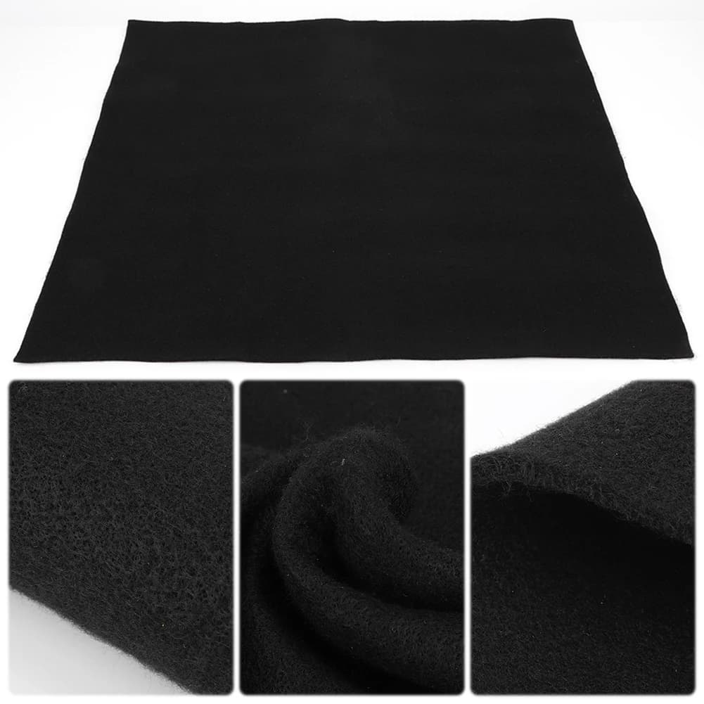 Fireproof Welding Blanket Up To 1800°F Carbon Felt Fireproof Welding Blanket Brazing Heat Shield Mat for Torch Solder Plumbers
