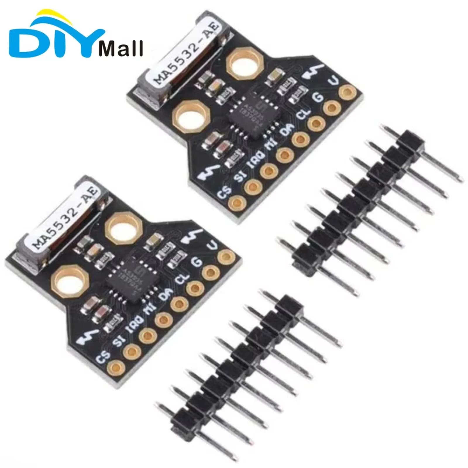 Modulo Sensore Rilevatore di Fulmini DIYmall GY-AS3935 per Arduino con Interfaccia SPI/I2C (1/2 pezzi)