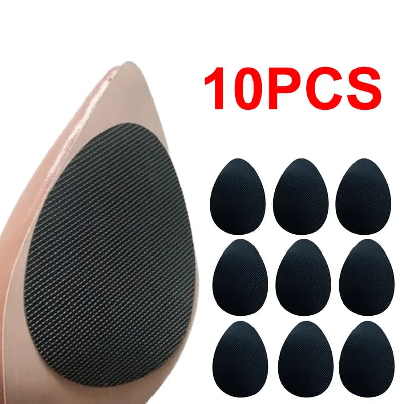 10 adesivi antiscivolo per suola di scarpa, adesivi fonoassorbenti, resistenti all'usura e personalizzabili, adatti per tacchi alti