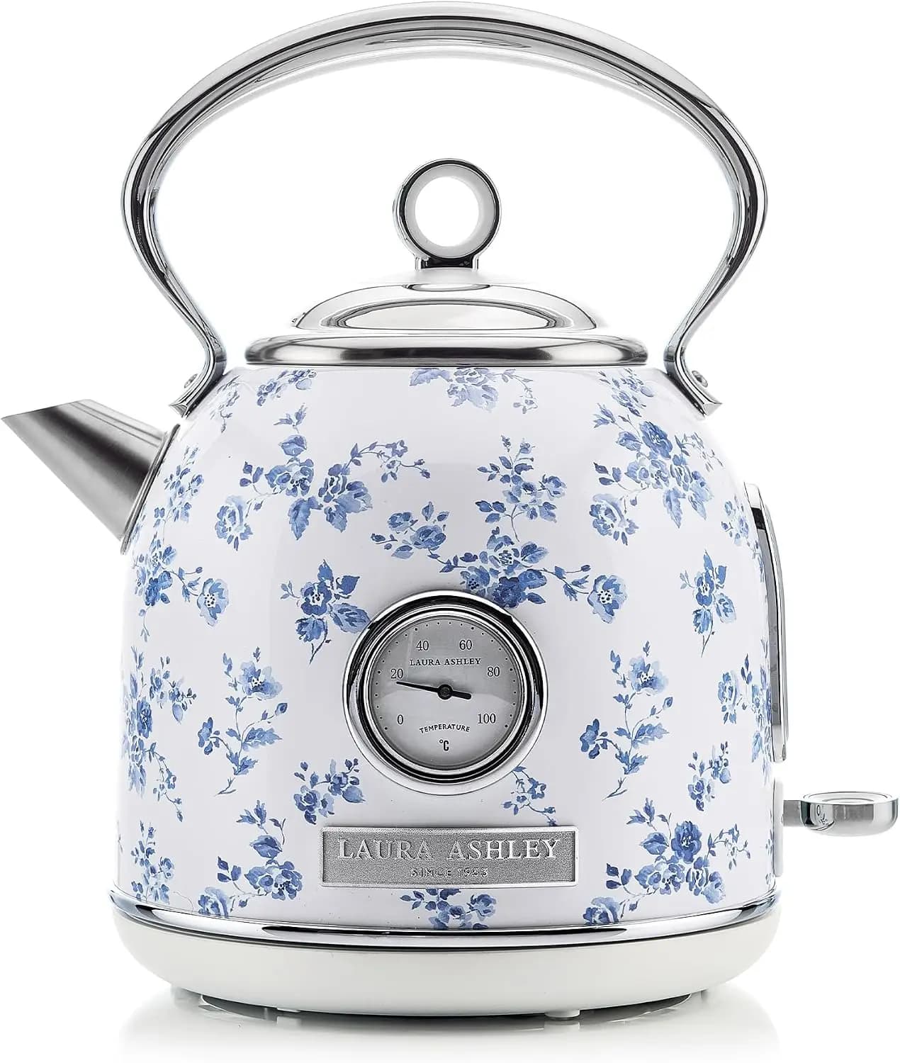 Stainless Steel Electric Kettle 1.7L - 1500W Rapid Boil, Auto Shut Off, Cordless