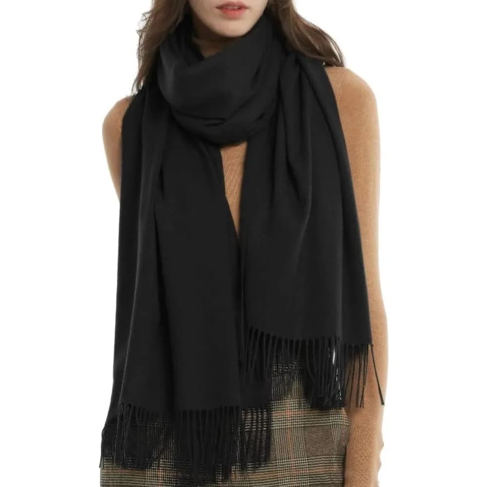 Women's Winter Scarf Pashmina Avvolge Cashmere Feel Warm Fashion Covered Scarves Gifts