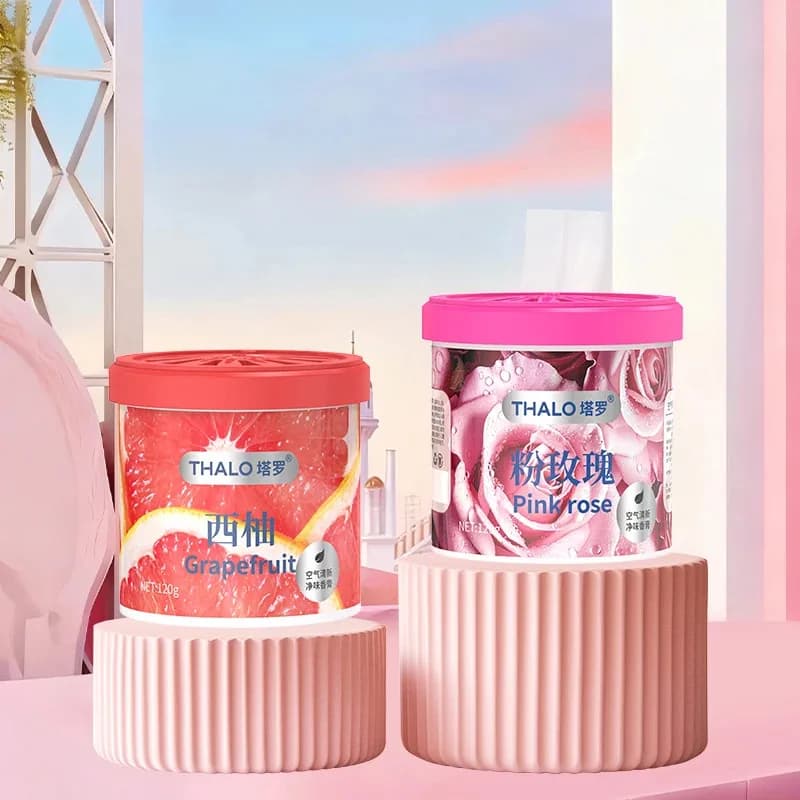 Fashion Adjustable Auto Deodorant, Auto Accessories, Solid Gel for Aromatherapy, Deep Deodorant Fragrance