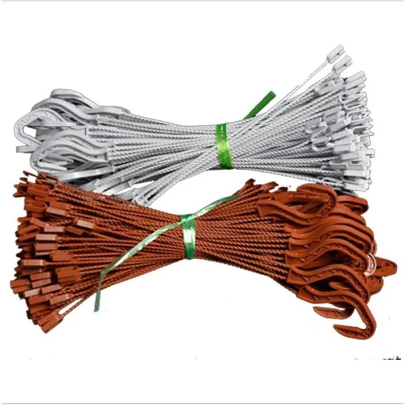 20 pezzi di vasi da fiori da 42 cm, ganci per appendere piante, supporti per cesti da giardino, catene per appendere, accessori da giardino