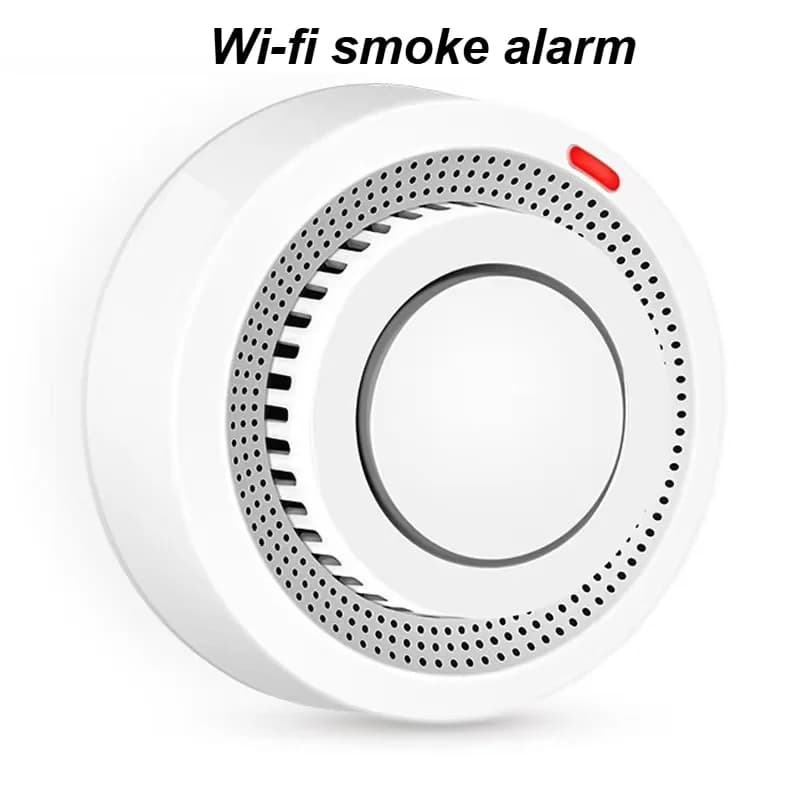 Rilevatore WIFI di Gas Combustibile CO, GPL, Metano, Sensore Intelligente per Casa, Allarme Antifumo e Antincendio
