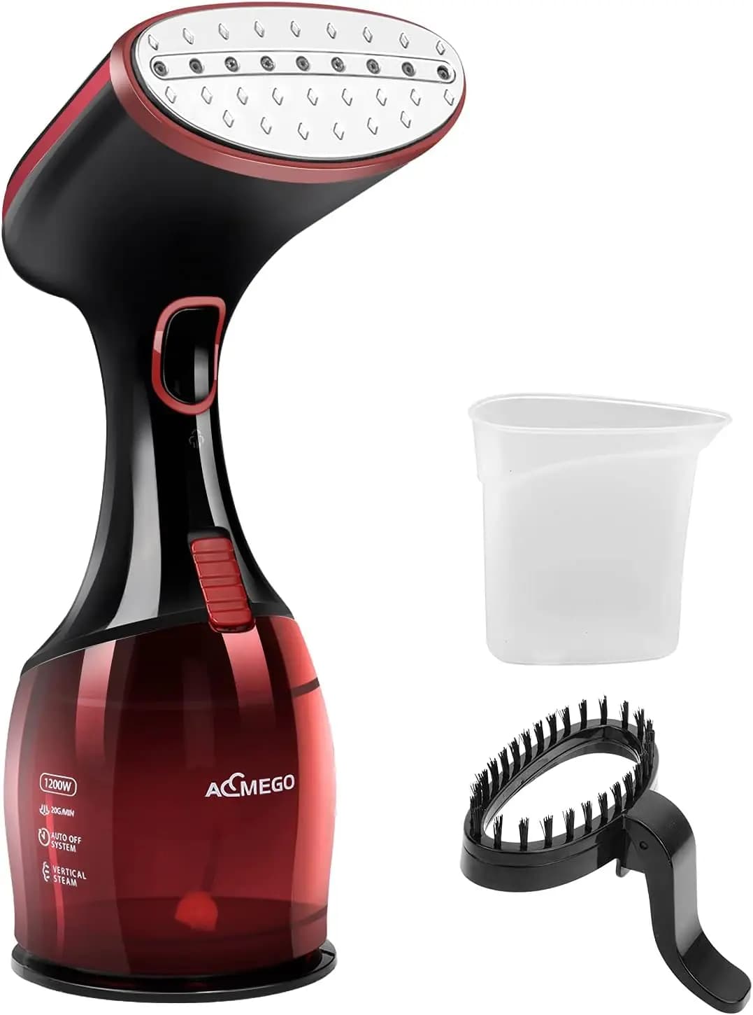 Vaporizzatore Portatile per Vestiti con Serbatoio da 300ml, Riscaldamento Rapido, Vapore Continuo per Viaggi
