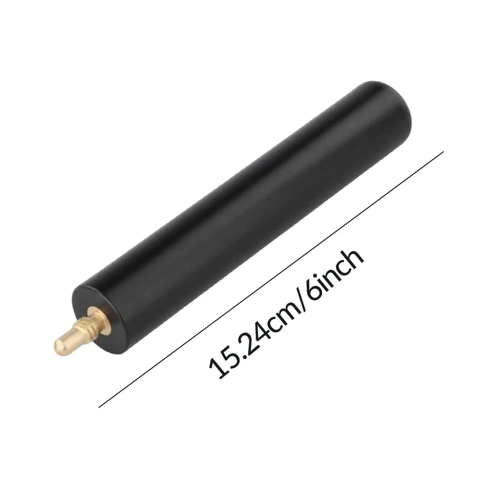 Pool Cue Extender Sleeve Extension Durable Aluminum Cue Holder for Billiard Sticks and Snooker Cue Accessories