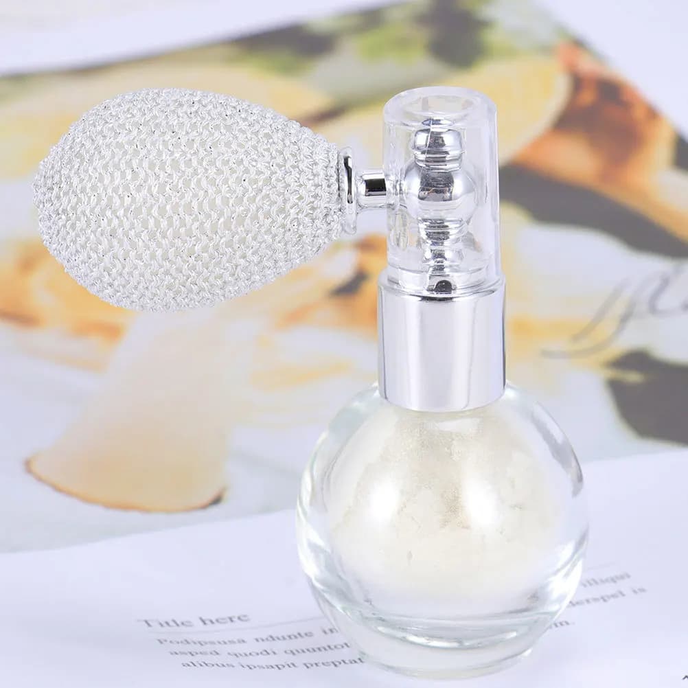 2 Pezzi Spray Illuminante per il Corpo, Glitter per Viso e Capelli, Leggero e Portatile, Accessorio per il Trucco, Regalo per Donne