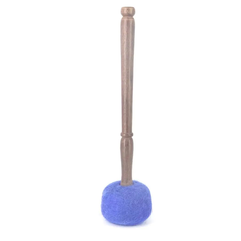 Singing Bowl Mallet with Wool Felt Durable Peach Wood Striker Buddhist Meditation Music Therapy for Yoga
