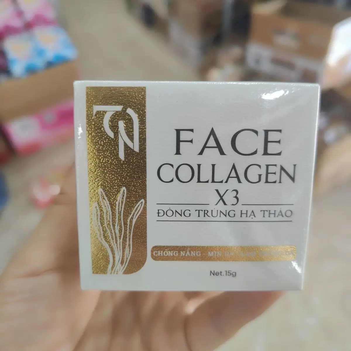 Siero Vietnam Face Collagen X3 TN Ngay-Dem