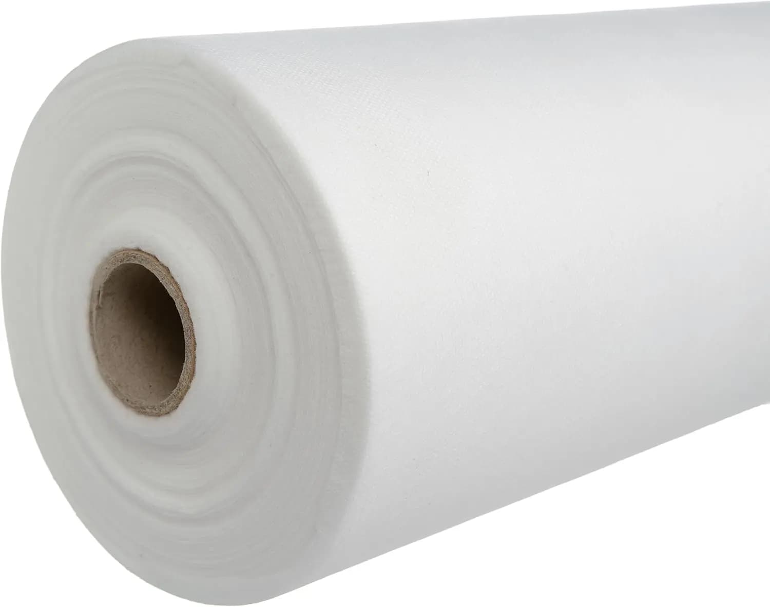 Roll of disposable sheets in nonwoven fabric 24' x 330 ft perforated every 6 feet white water repellent soft