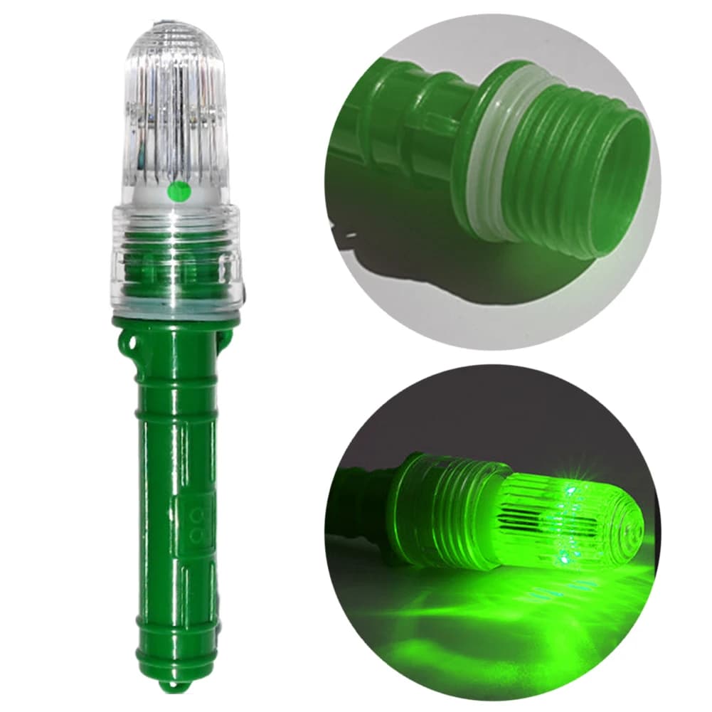 Luce LED Marina per Pesca, Boa Luminosa, Attrezzo per Attirare Pesci, Kit di Sicurezza d'Emergenza per Reti da Pesca, Boe e Barche