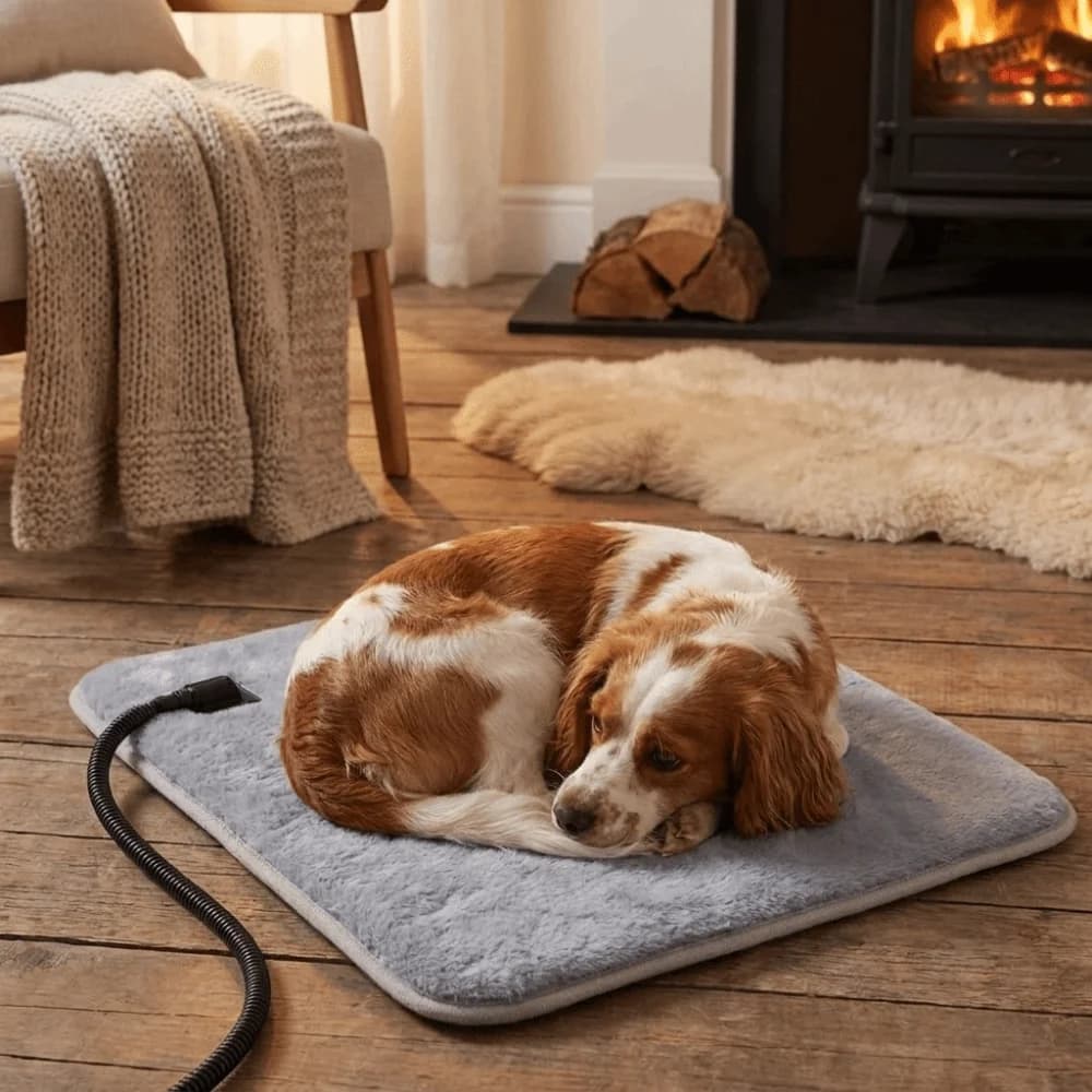 Adjustable Pet Electric Blanket Constant Temperature Warm Heated Pet Pad Anti-Slip Dog Warmer Mat for Cats and Dogs