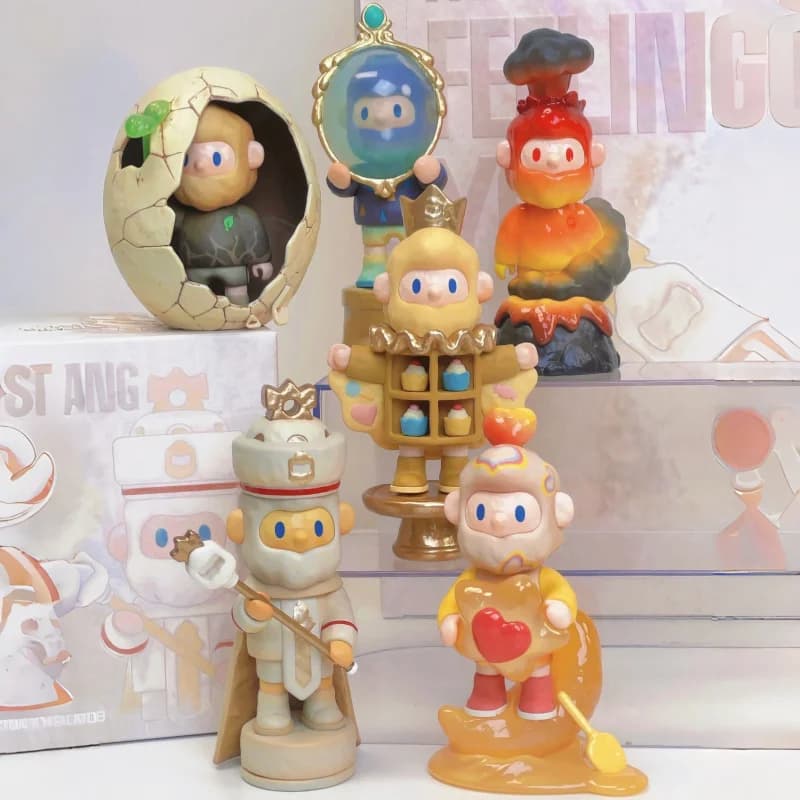 In Stock FINDING UNICORN Farmer Bob Feeling You Series Blind Box Mystery Box Caixa Caja Dolls Gift Anime Action Birthday Toys