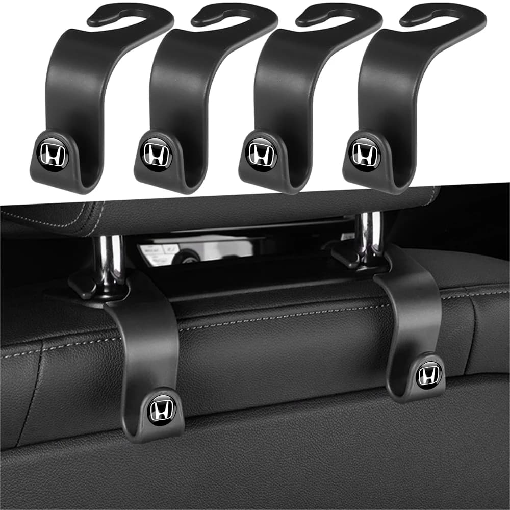2/4 pezzi universale per poggiatesta del sedile automatico gancio di stoccaggio gancio per auto veicolo sedile posteriore organizer per Honda Mugen INSPIRE XR-V CR-V