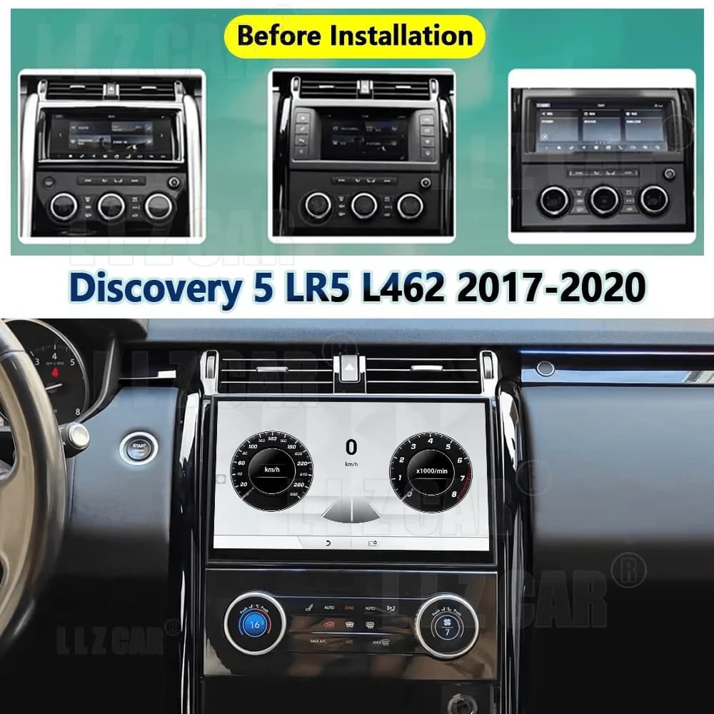 11.4" Android 13 For Land Rover Discovery 5 L462 2017 2018 2019 2020 Car Radio Multimedia Player And GPS 4G WiFi Car Accessories