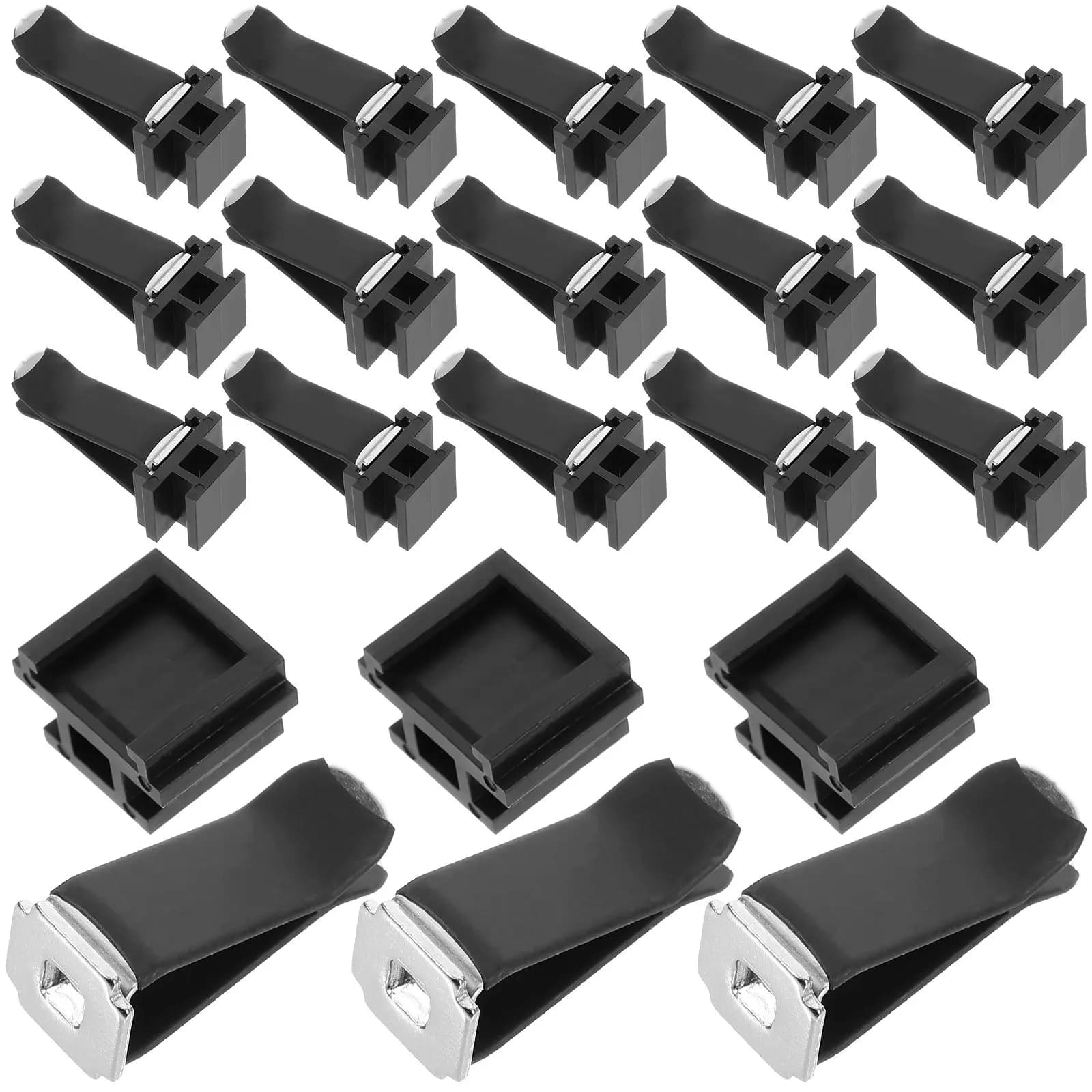 20 Pieces Clips for Auto Air Bags, Foldable Plastic Deodorant Clips, Auto Accessories Compatible with Air