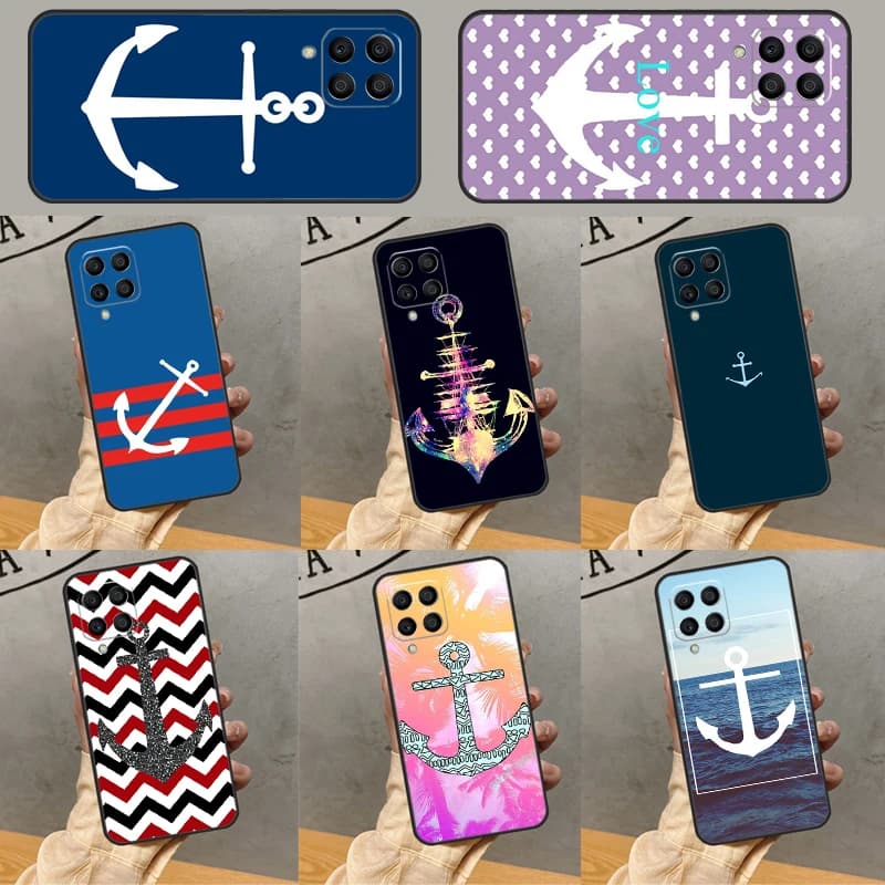 Nautico Ancoraggio Barca Mare Per Samsung Galaxy M16 M31 M21 M33 M53 M13 M12 M32 M52 M11 M35 M55 M15 M14 M34 M54 M06 Caso