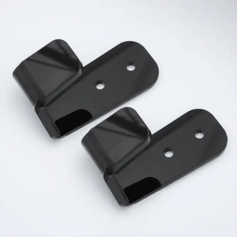 2 Set di Supporti da Parete per Esposizione di Canne da Pesca, Bastoncini da Sci, Mazze da Hockey, Bastoncini da Trekking, Mazze da Golf, Decorazione per la Casa