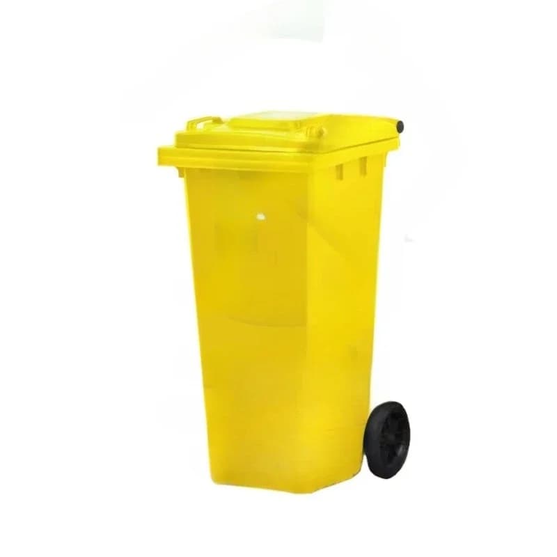 120 liter plastic trash can
