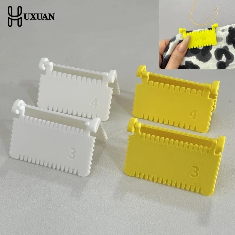 【Nuovo】 1 pezzo di progetto per quilting, strumento essenziale per cucire, per quilting, bordo dell'orlo, punto, guida, blocco, righello per cucitura