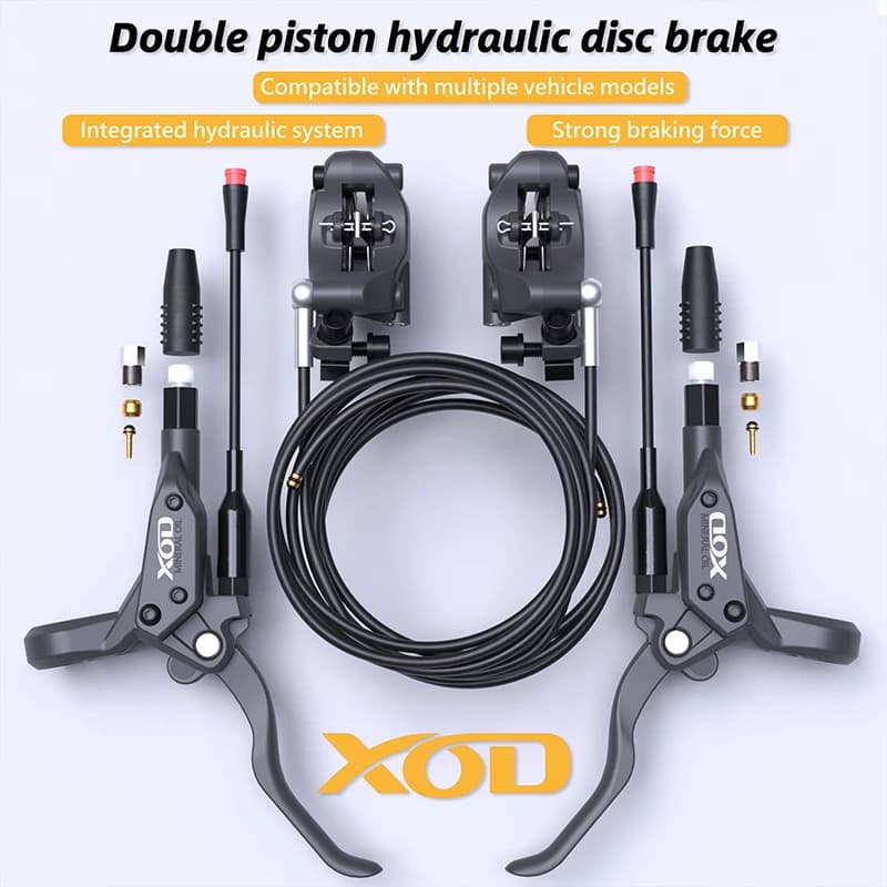 XOD H800/H880 Scooter Elettrico Freno A Disco Idraulico per KUKirin G2 Master G2 Ultra G2 PRO 2025 Scooter Elettrico Olio Idraulico b