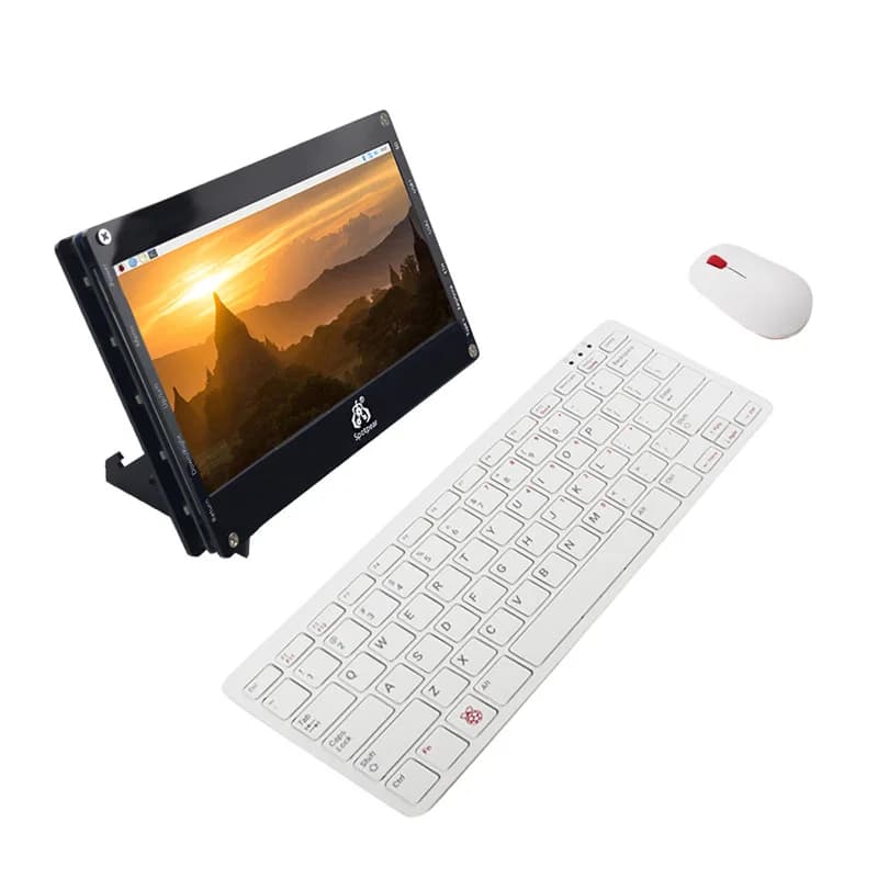 Raspberry Pi Zero 2W Custom 7 Inch Touch Screen Tablet DIY Computer LCD Audio RJ45 HUB USB for Banana Pi Zero