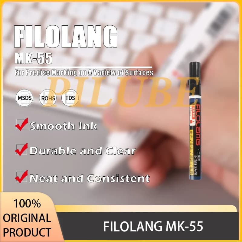FILOLANG MK-55 Oil-Based Paint Marker for Industrial and Laboratory Applications Original Product