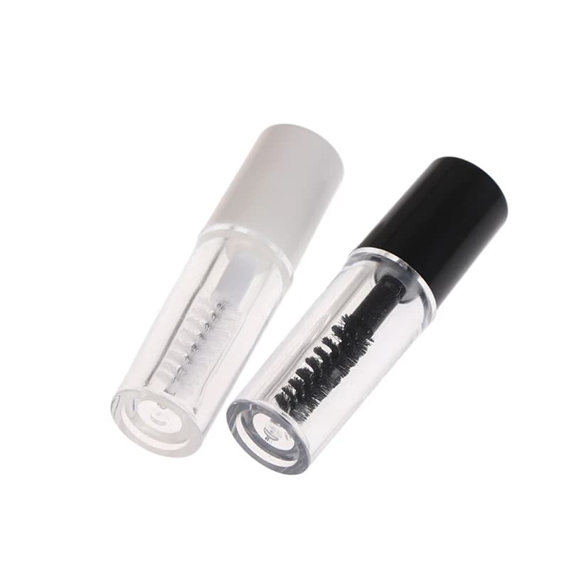 1.2 ml vacuum mascara pipe with eyelash wand Solution for Eyelash Cream Growth Reusable Bottle Container Test Packing
