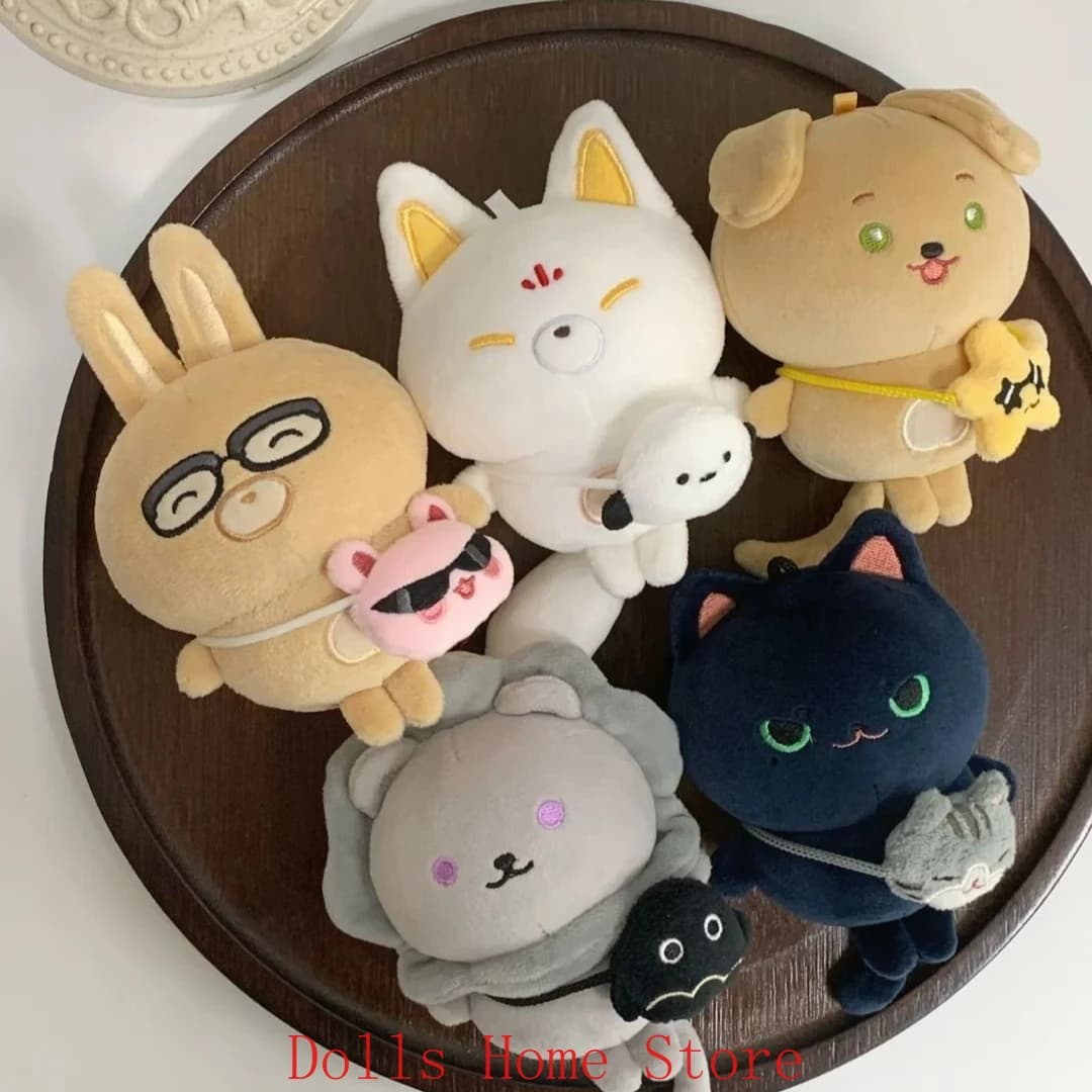 Anime Luce e Notte Osborn Sariel Jesse Charl Evan Corpo Animale Peluche Ripiene Stampato Cartoon Ciondolo Mascotte 12 cm