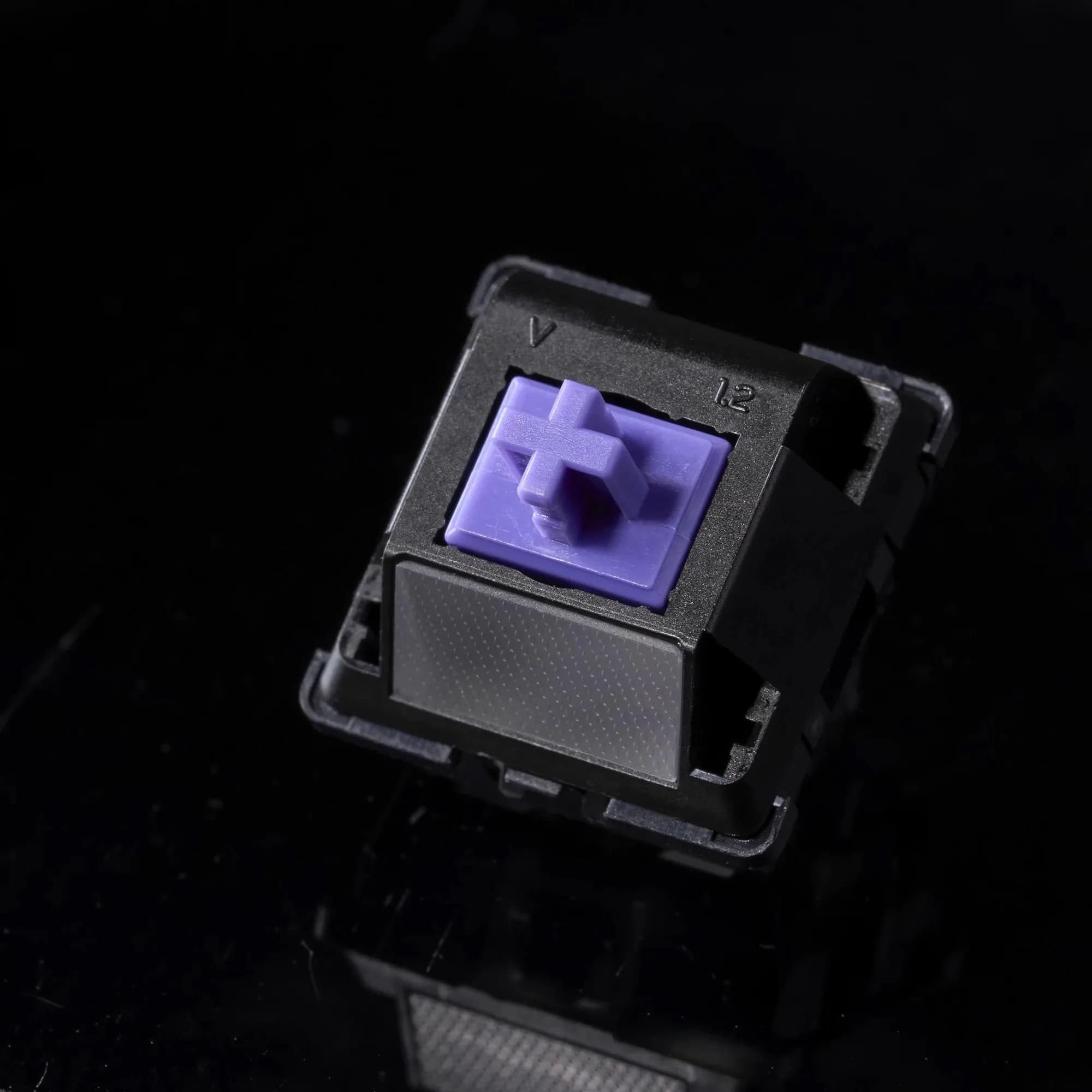 Vertex V1.2 Factory Lubricated 5 Pin Switch JWICK Mechanical Keyboard DIY 18mm Linear Switch Light Guide with Single Stage Spring Switch
