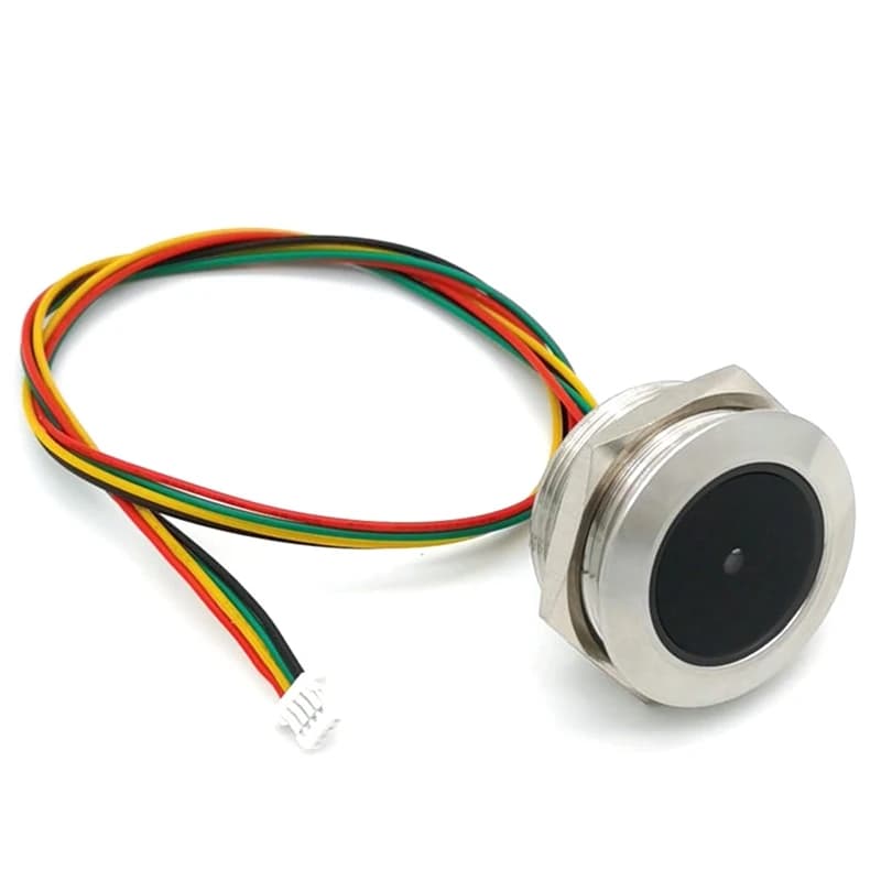 GM60 UART controlled stainless steel ring light indicator 1D/QR/2D Barcode scanners module Barcode scanners with QR code