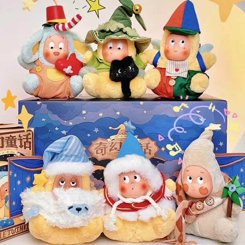 Twinkle Twinkle Fantasy Fairy Tales Series: Peluche a Sorpresa (Blind Box) - Giocattoli Originali, Bambole, Simpatiche Figure Anime, Ornamenti, Regalo