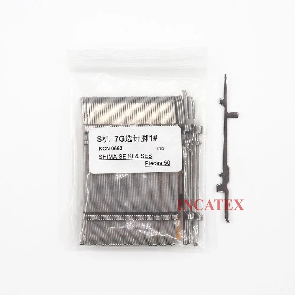 150 Pezzi Selettori per Maglieria KCN0563 KCN0564 KCN0565 KCN0566 KCN0567 KCN0568 per Macchina da Maglieria SHIMA SEIKI SES 7/8G Ago