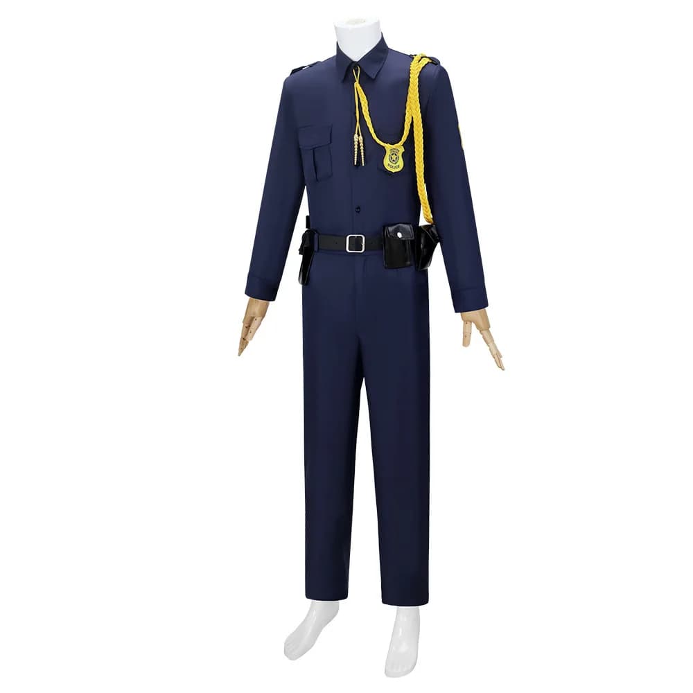Costume cosplay dell'ufficiale di polizia di Zootopia Nick Wilde; Vestito da festa di Halloween per le donne; Abito Judy Hopps