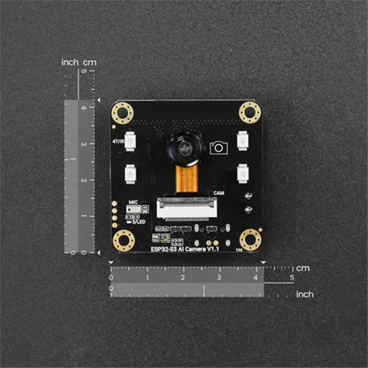 DT75BG - AI Camera Module with IR Night Vision Voice Interaction, Edge AI for Smart Home IoT, Security Monitoring