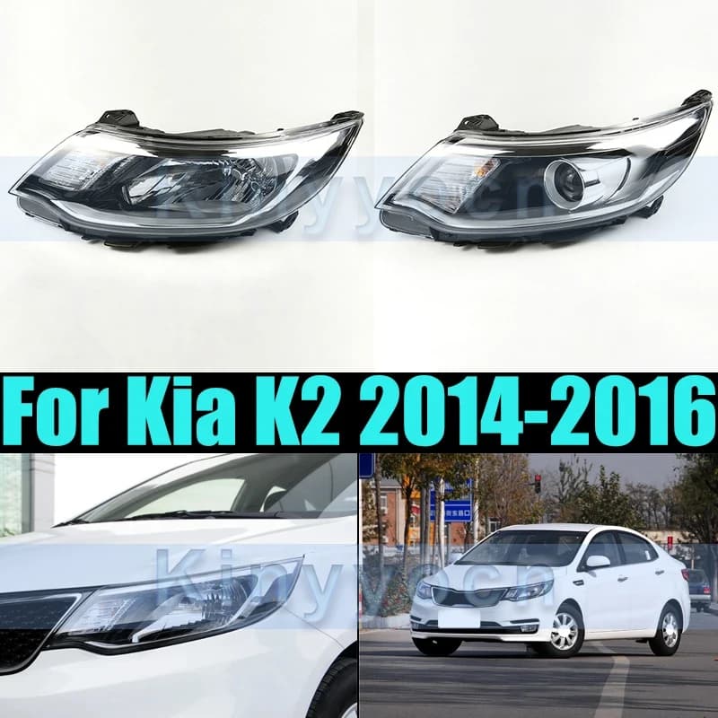 Faro anteriore per Kia K2 2014-2016 Paraurti anteriore Faro anteriore