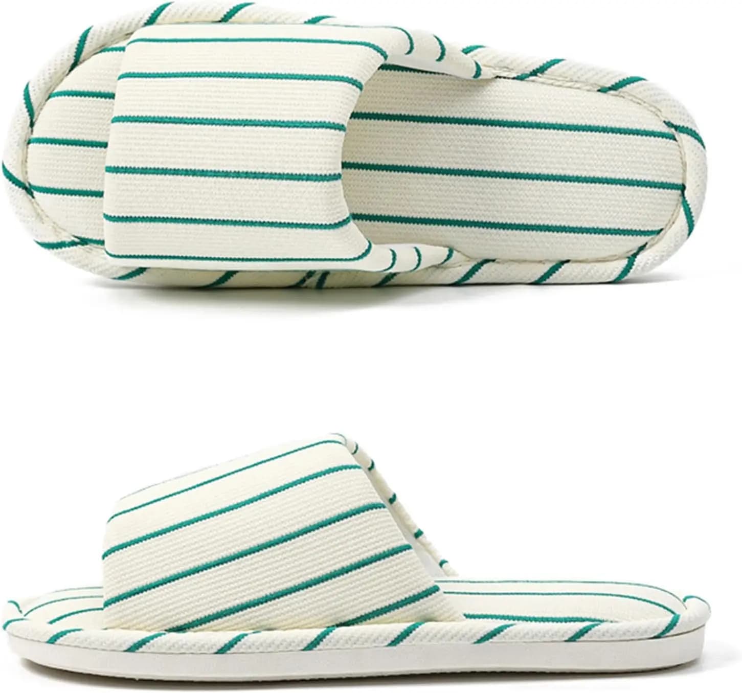 Pantofole da donna antiscivolo con punta aperta, morbide e comode, pantofole da camera da letto in memory foam da uomo, adatte a tutte le stagioni