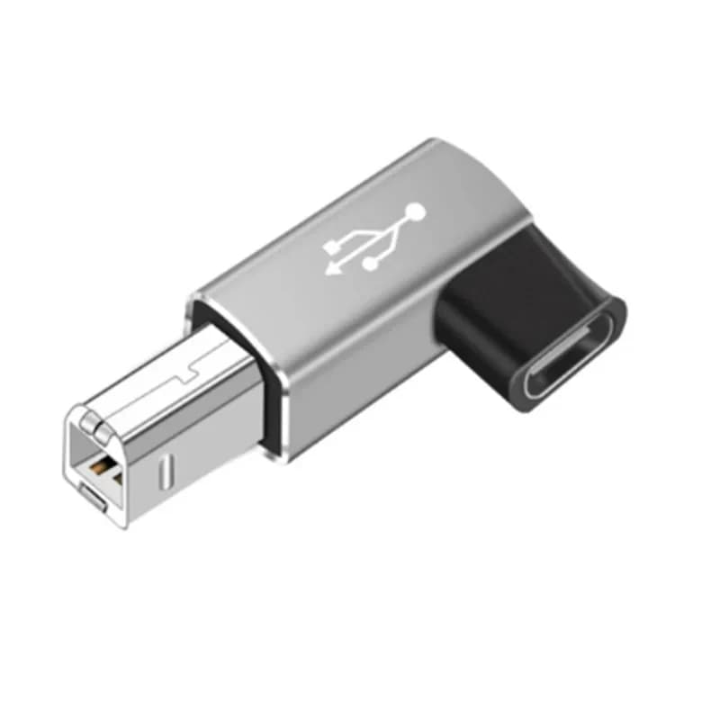 Printer Cable Converter Type C Female to USB B Male Adapter Electronic Piano Instruments MIDI Extend Wire Plug for Tablet Laptop