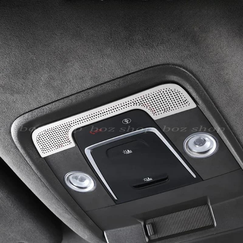 Per DENZA N7 2024 Maschera per presa d'aria Copertura antipolvere sotto il sedile, Copertura per altoparlante audio Modifica interna dell'auto Accessori per finiture