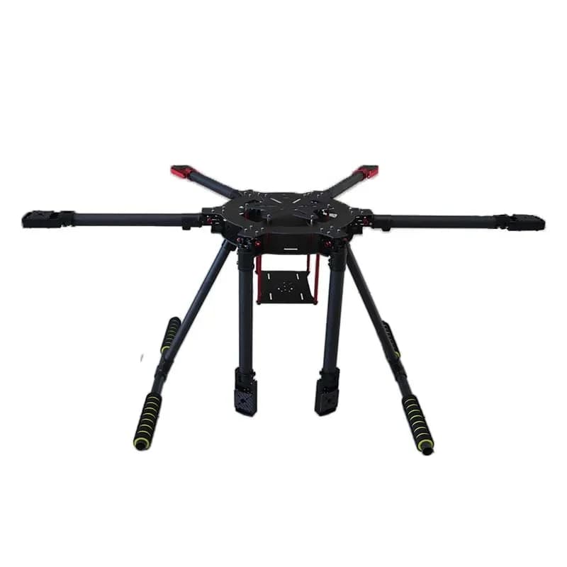 HSKRC ZD970 Serie Telaio pieghevole in fibra di carbonio a 6 assi AOPA Training 7KG Fotografia aerea Drone da pesca RC FPV