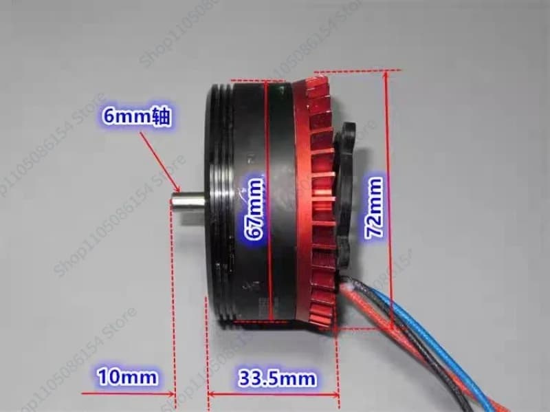 New plant protection machine 6010 power motor, large drone brushless motor 130kV