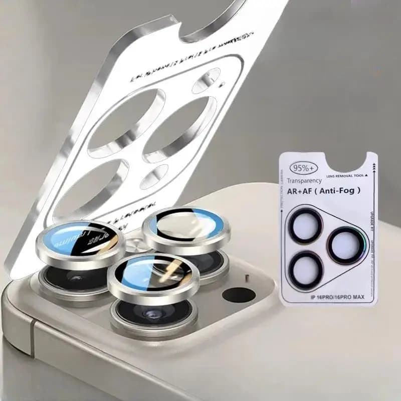 1Pc AR + AF Obiettivo Della Macchina Fotografica Anello di Vetro Per IPhone 15 16 Pro Max 16pro 15plus Obiettivo Protezione Dello Schermo In Vetro Temperato Per IPhone 16pro Max