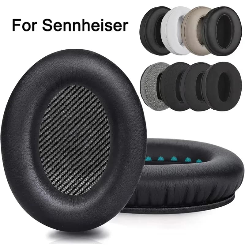 Cuscinetti auricolari di ricambio per cuffie da gioco Sennheiser HD 450/440/430/350/400S/458 BT, accessori, copertura in memory foam