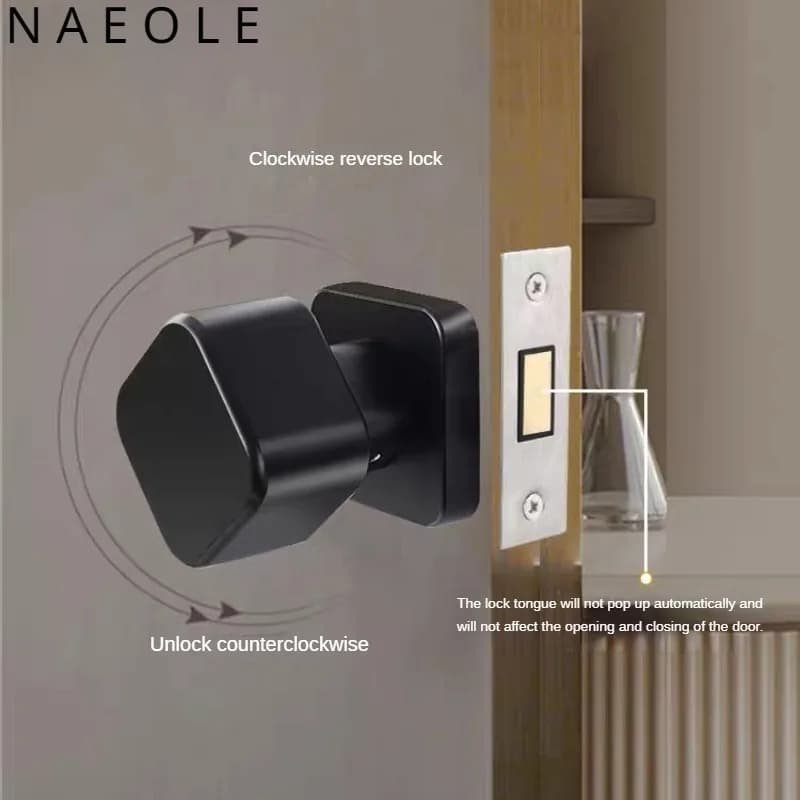 Maniglia della porta sicurezza-protezione serratura della porta Cerradura Puerta maniglia Cerraduras Inteligente Para Puertas manopola Fechadura Digital
