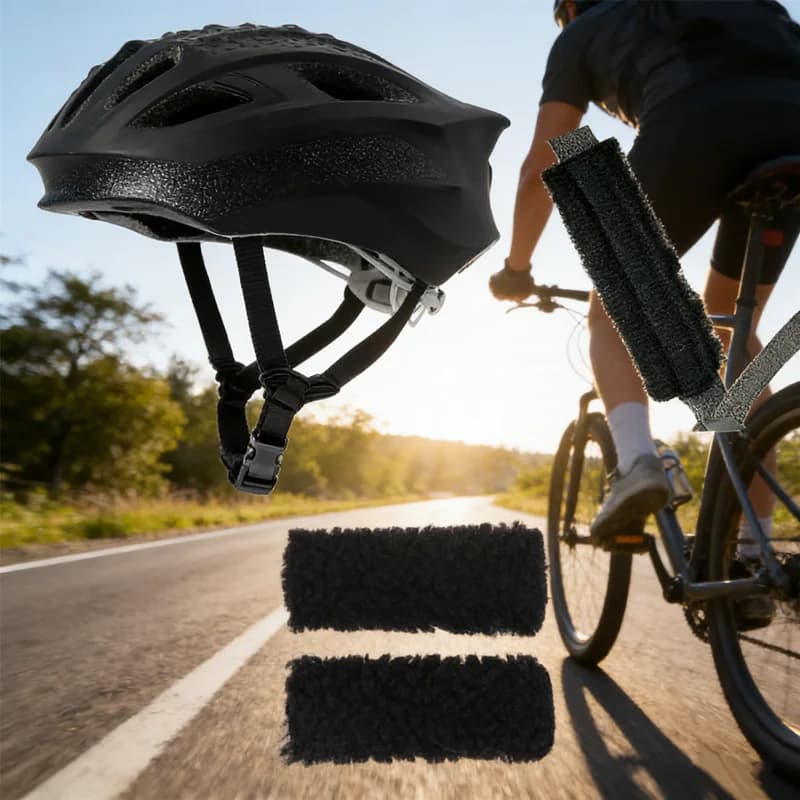 Bicycle Helmet with Reduction of Airstreamz Rumor Reduction Wind Reducer, Cycling Equipment Accessories, Comfort Lock and Clear Hearing