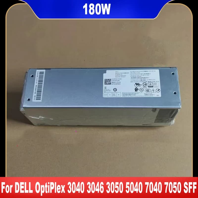 Alimentatore originale da 180 W per DELL Vostro 3450 3650 3656 OptiPlex 3040 3046 3050 5040 7040 7050 SFF Alimentatore di alta qualità