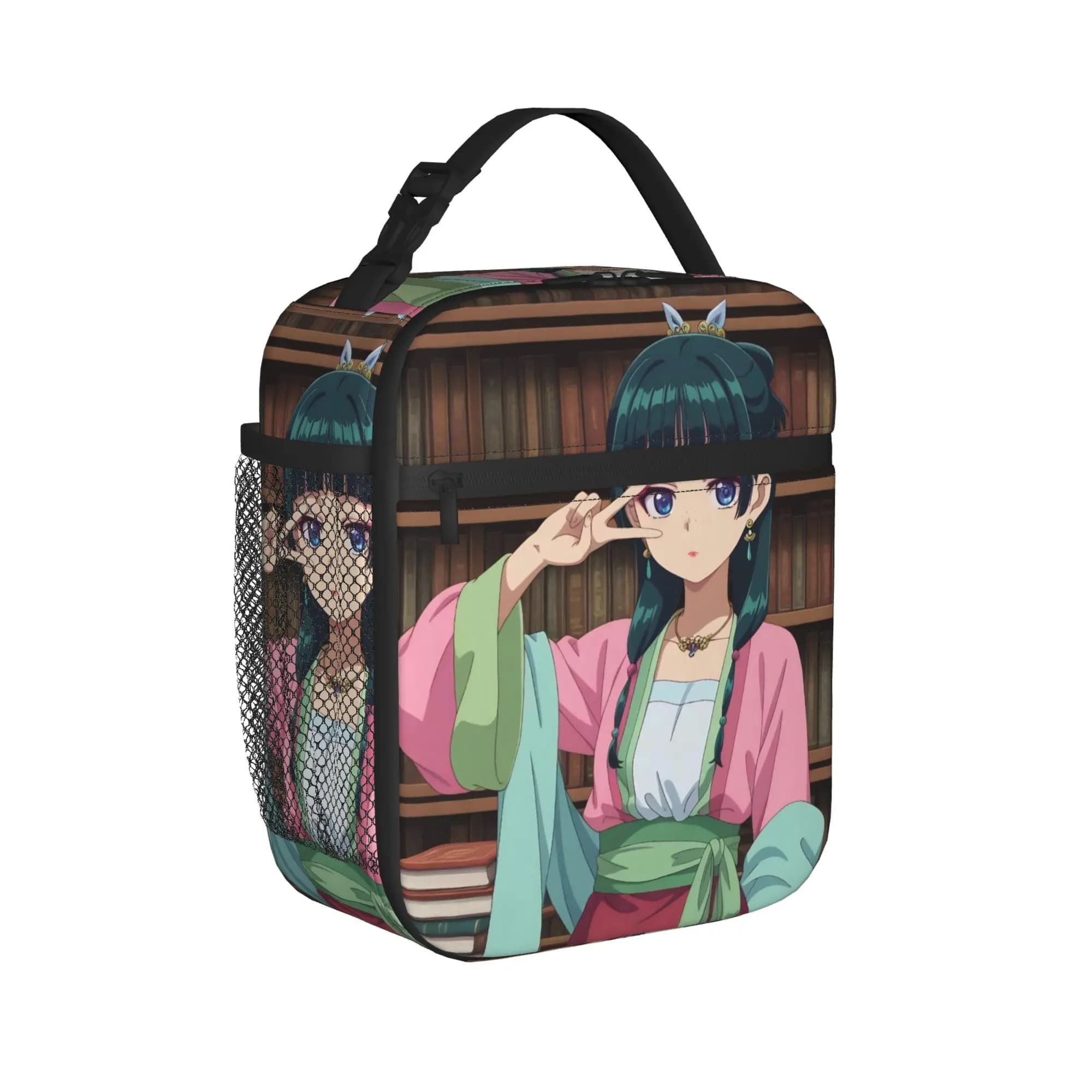 The Apothecary D-Diaries Maomao Thermal Insulated Lunch Bag Reusable Food Container Bags Men Women Cooler Thermal Lunch Boxes