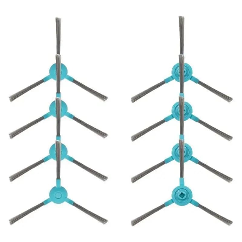 A20F-8Piece Accessori per spazzole laterali per Cecotec Conga 1390 Cecotec Conga 1290 Pezzi di ricambio per aspirapolvere robot