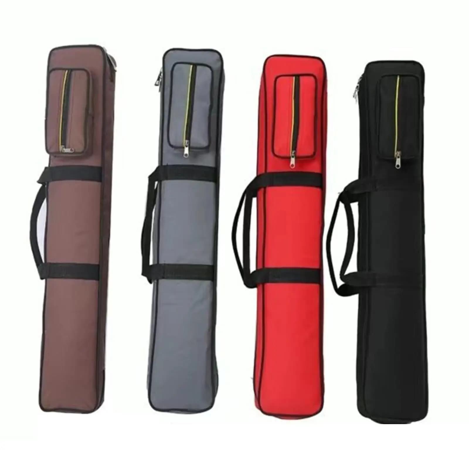 Custodie per stecche da biliardo portatili in tessuto Oxford, borsa per stecche 3x4, custodia per il trasporto di stecche da biliardo per accessori da biliardo